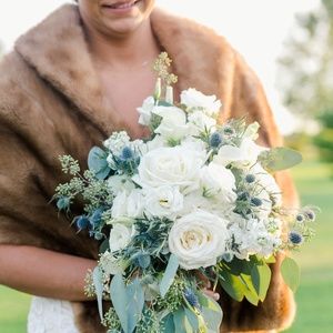Vintage Mink Dress Shawl